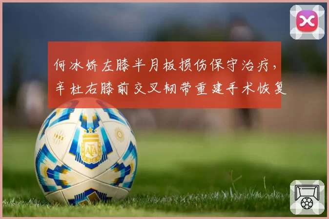 何冰娇左膝半月板损伤保守治疗,辛杜右膝前交叉韧带重建手术恢复周期对比明显